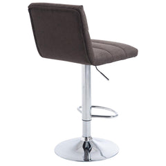 Barhocker Limerick Stoff chrom - dunkelgrau - InfinityMarket