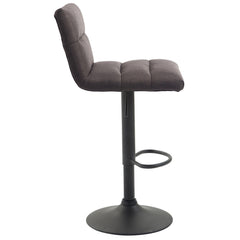 Barhocker Limerick Stoff schwarz - dunkelgrau