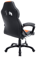 Bürostuhl Pedro - schwarz/orange