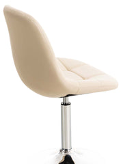 2er Set Stühle Emil Kunstleder - creme