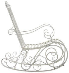 2er Set Schaukelstühle Smilla - antik weiß