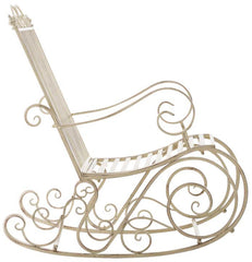 2er Set Schaukelstühle Smilla - antik-creme