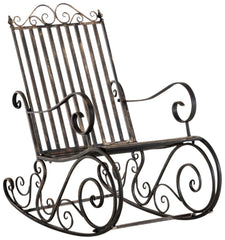 2er Set Schaukelstühle Smilla - bronze