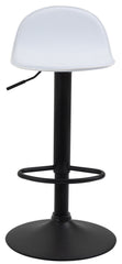 2er Set Barhocker Lana V2 schwarz - wei�