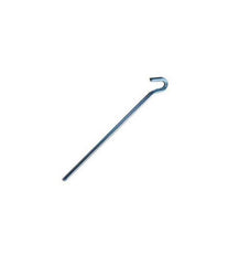 1x Erdhaken 30 cm - silber