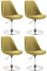 4er Set St�hle Maverick C Stoff - gr�n