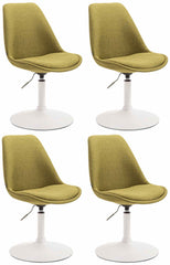 4er Set St�hle Maverick W Stoff - gr�n