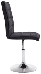 2er Set Esszimmerstühle Peking V2 Stoff - schwarz