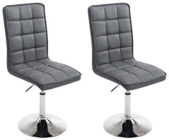 2er Set Esszimmerstühle Peking V2 - grau