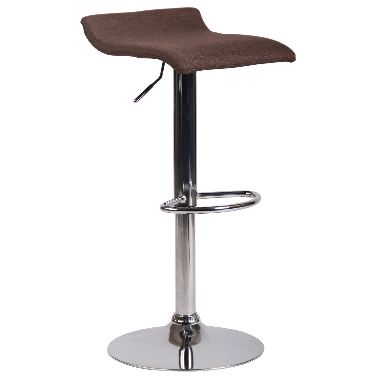 Barhocker Dyn V2 Stoff C - braun - InfinityMarket