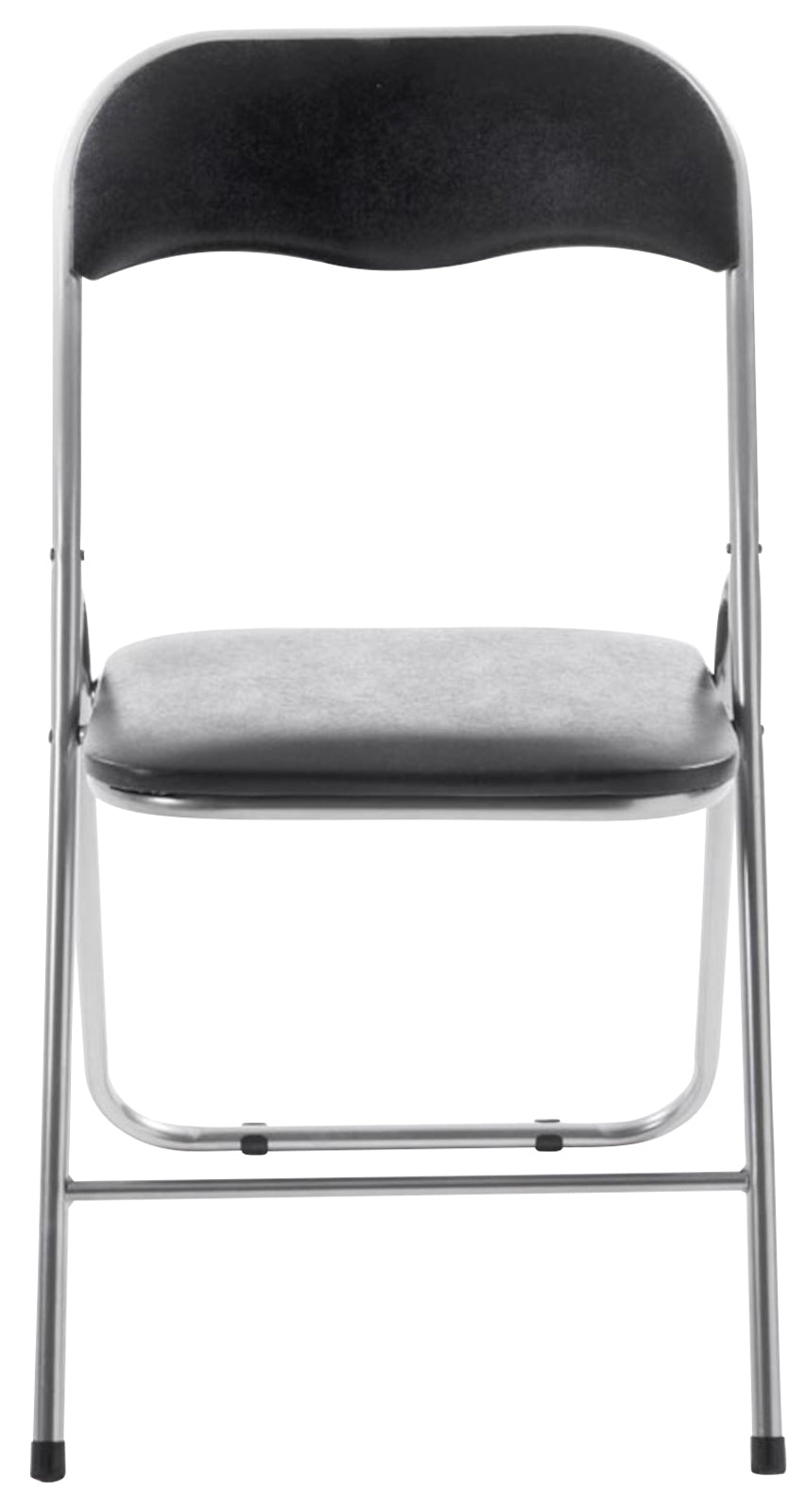 2er Set Klappstuhl Felix - schwarz/silber by Dropshipping-Europe – Möbel
