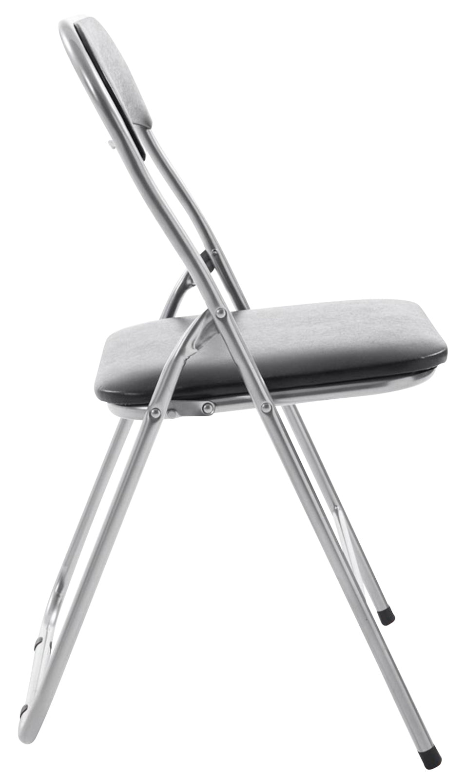 2er Set Klappstuhl Felix - schwarz/silber by Dropshipping-Europe – Möbel