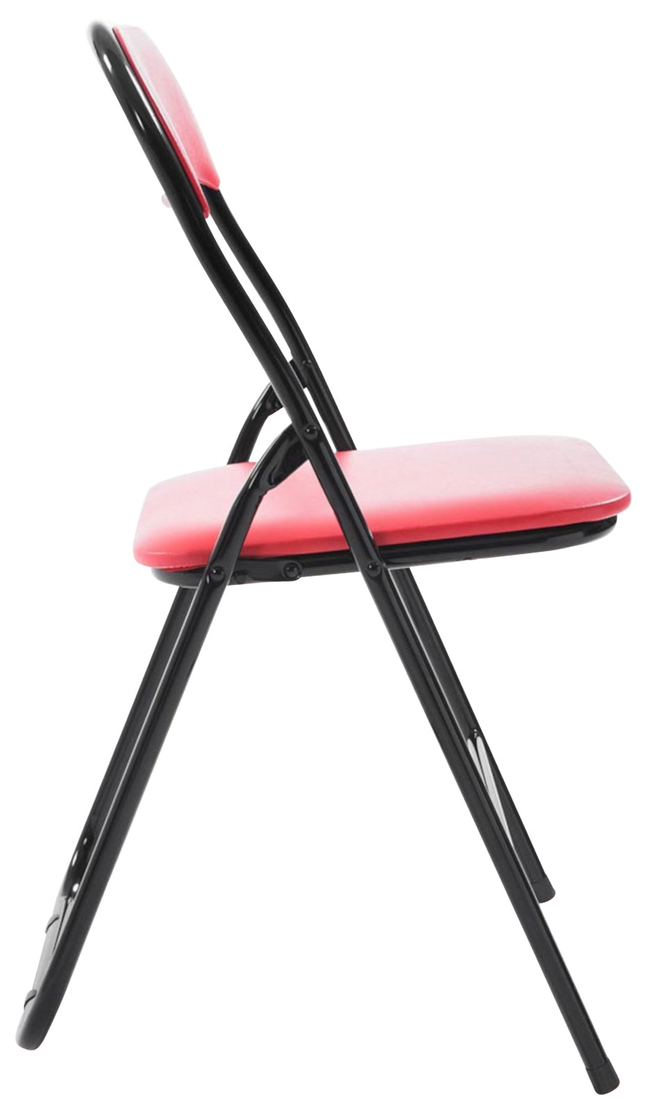 2er Set Klappstuhl Felix - rot/schwarz by Dropshipping-Europe – Möbel
