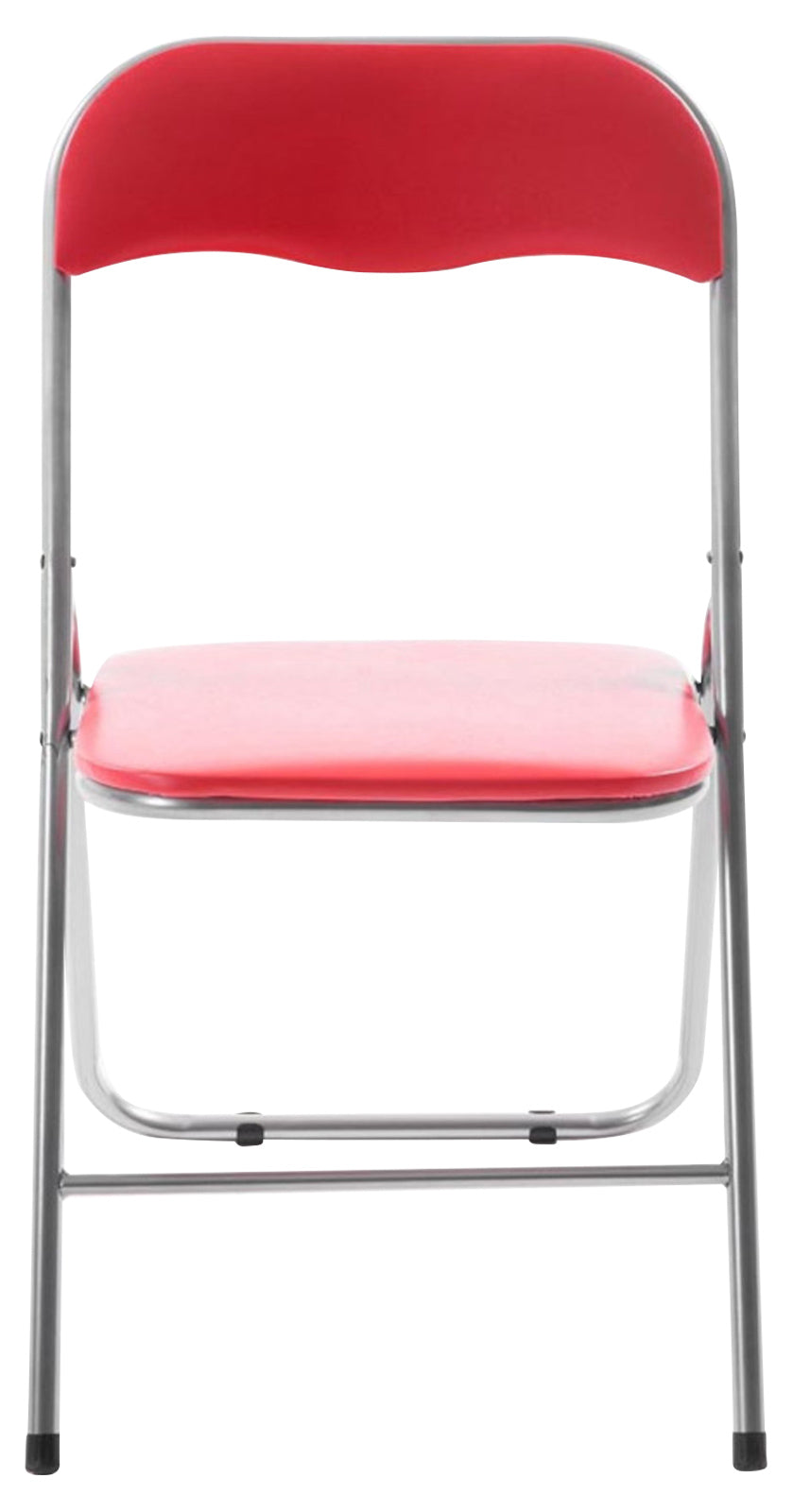 2er Set Klappstuhl Felix - rot/silber by Dropshipping-Europe – Möbel