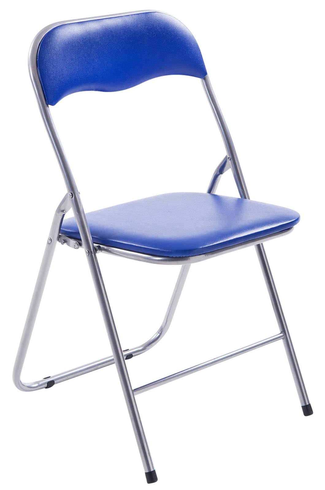 2er Set Klappstuhl Felix - blau/silber by Dropshipping-Europe – Möbel
