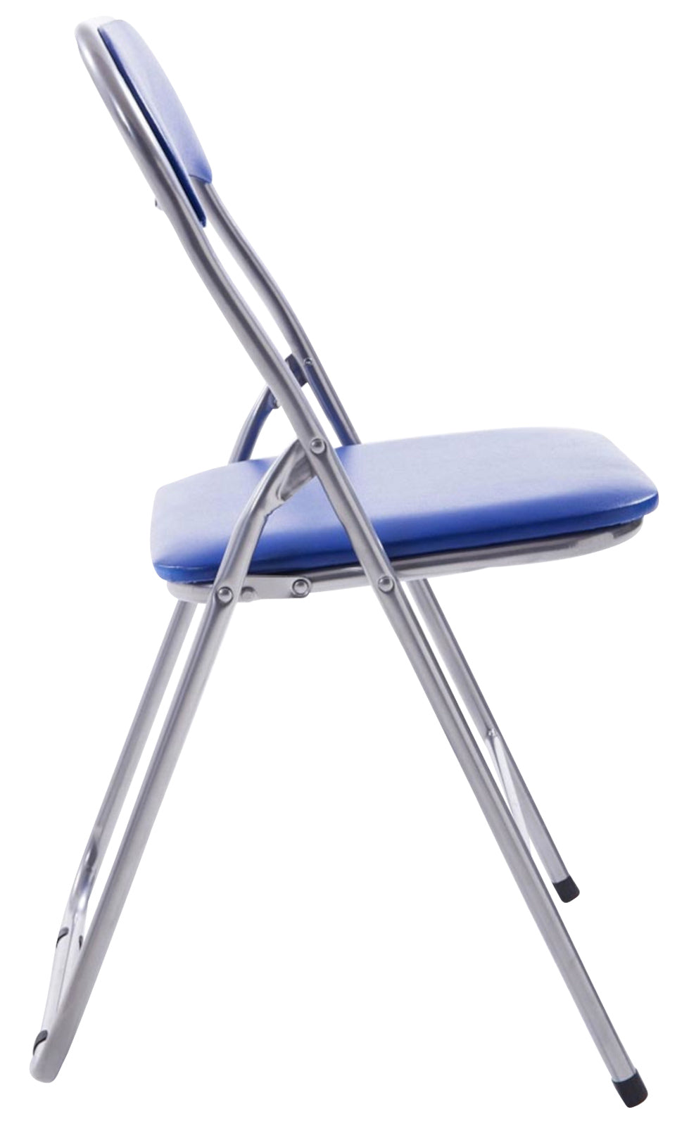 2er Set Klappstuhl Felix - blau/silber by Dropshipping-Europe – Möbel