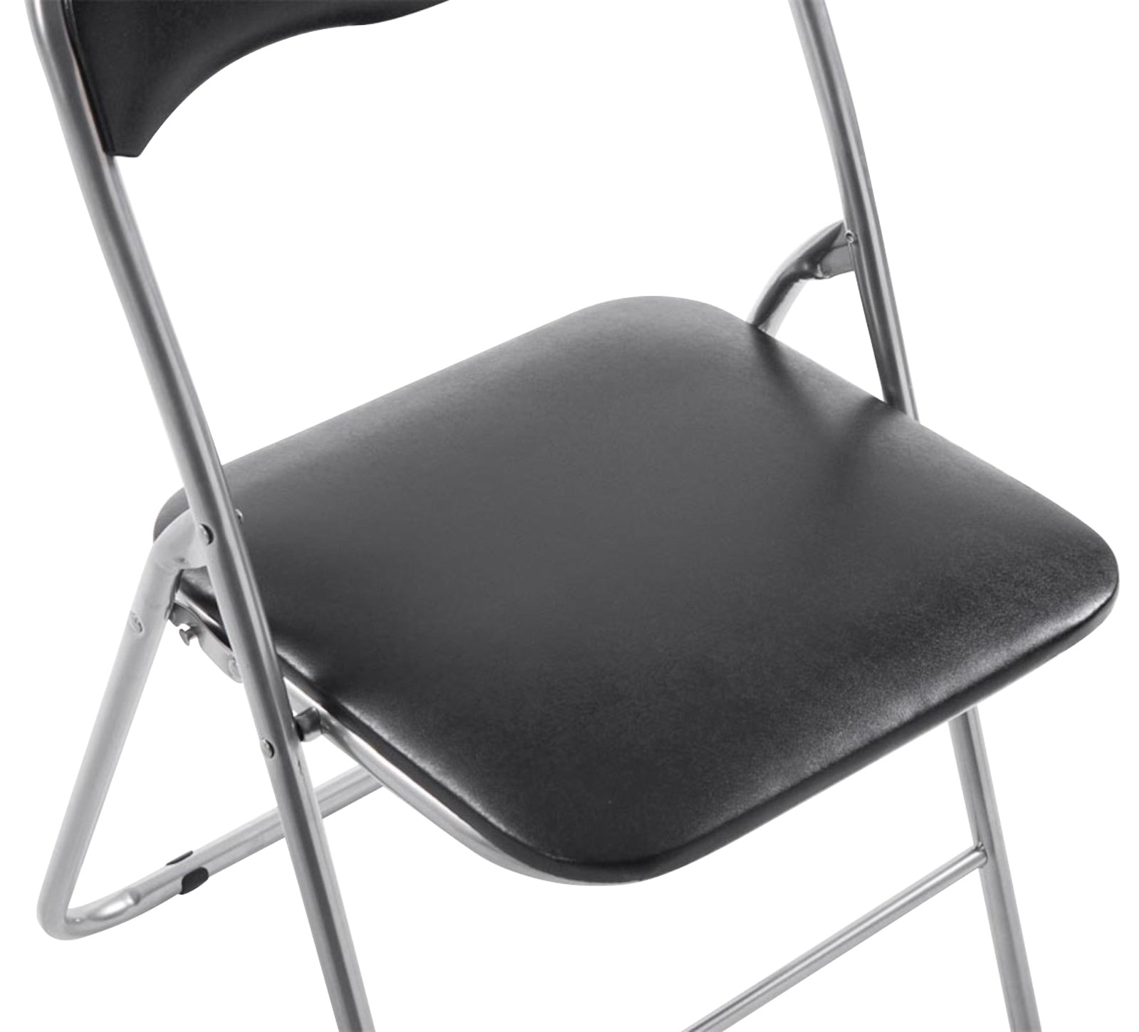 2er Set Klappstuhl Felix - schwarz/silber by Dropshipping-Europe – Möbel