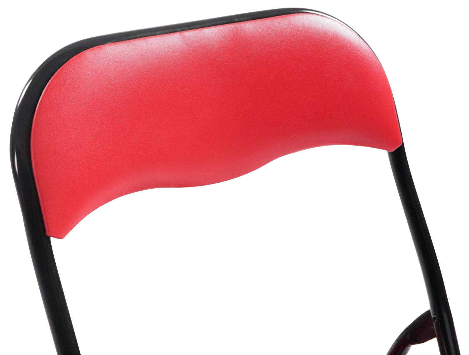 2er Set Klappstuhl Felix - rot/schwarz by Dropshipping-Europe – Möbel