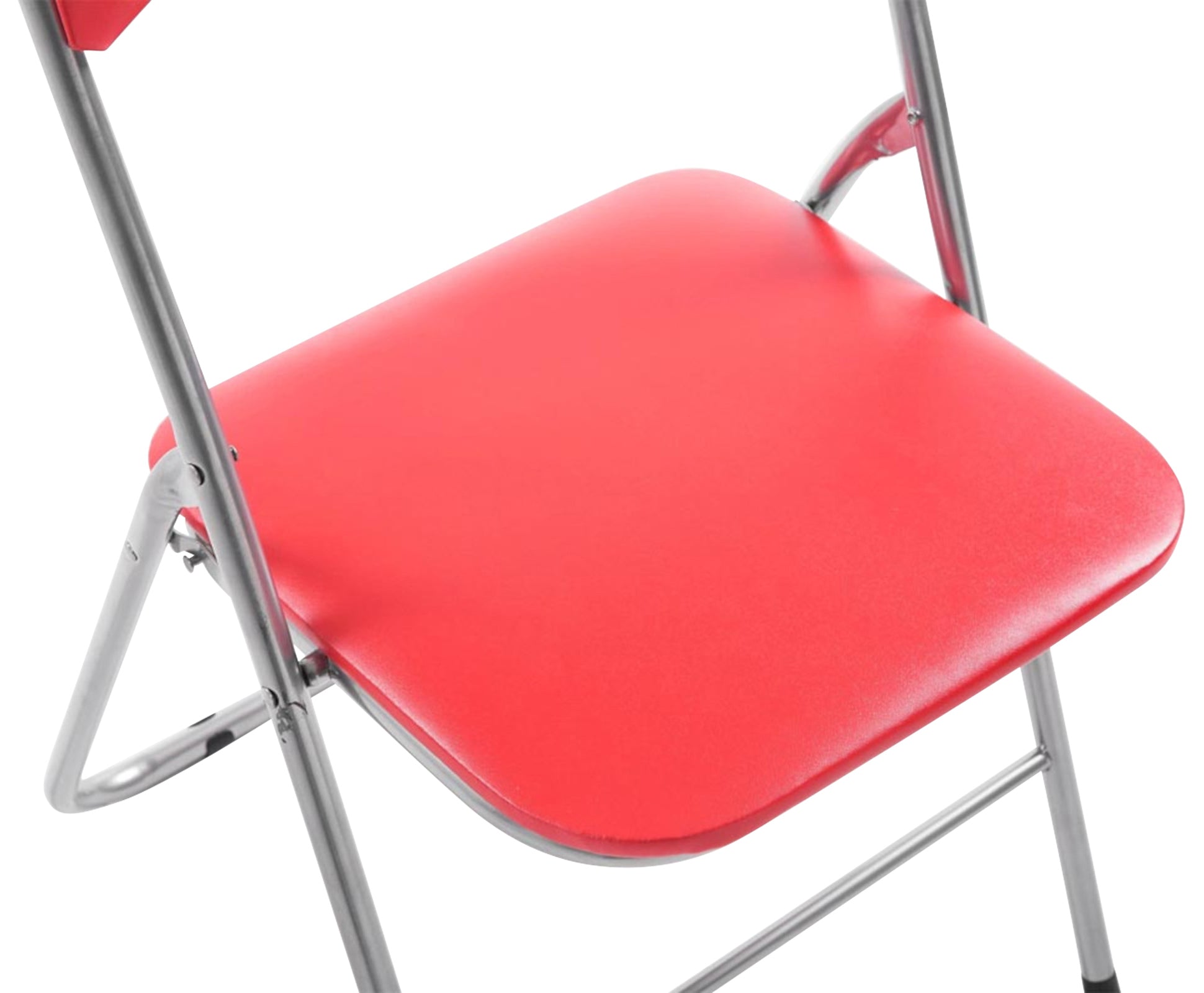 2er Set Klappstuhl Felix - rot/silber by Dropshipping-Europe – Möbel