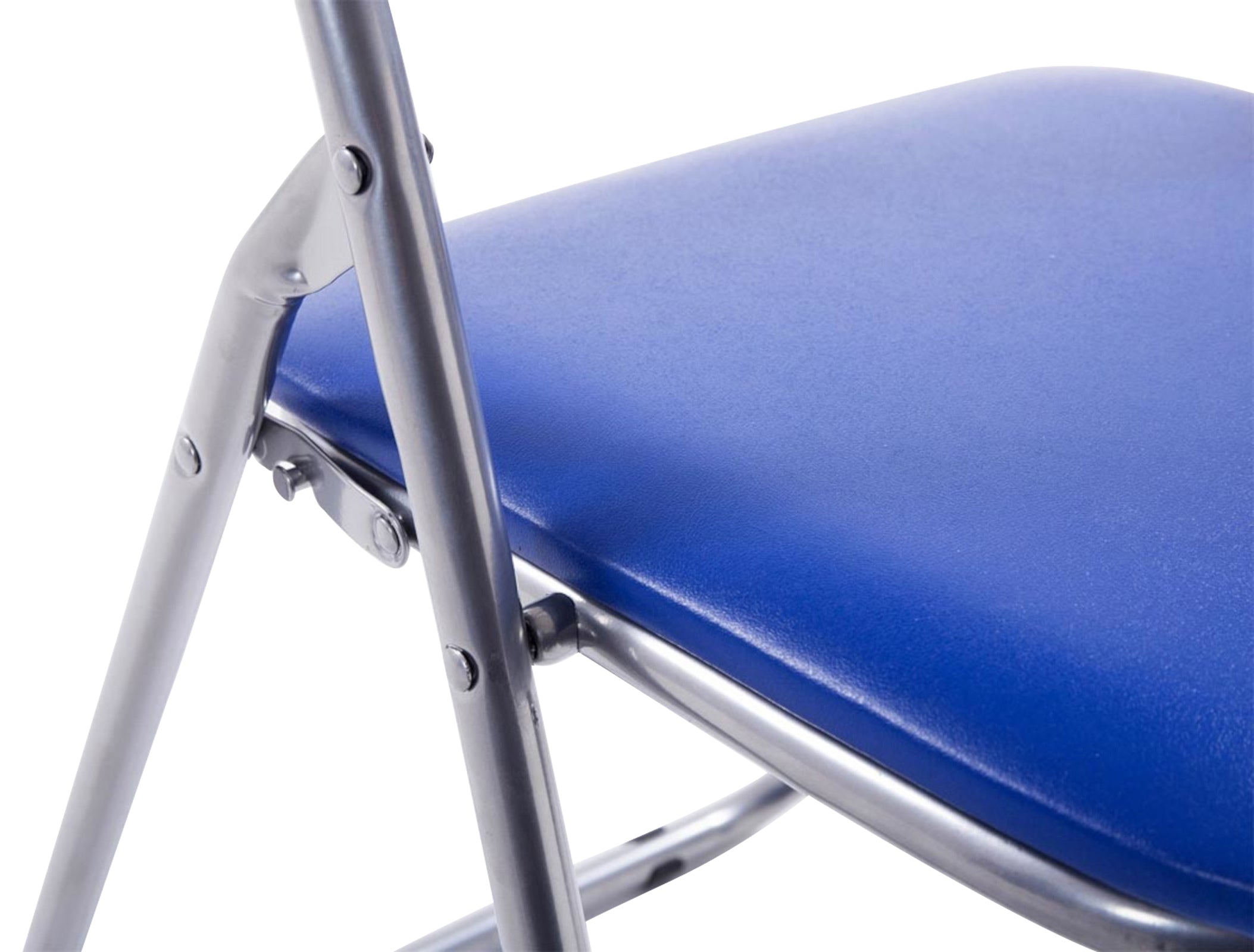 2er Set Klappstuhl Felix - blau/silber by Dropshipping-Europe – Möbel