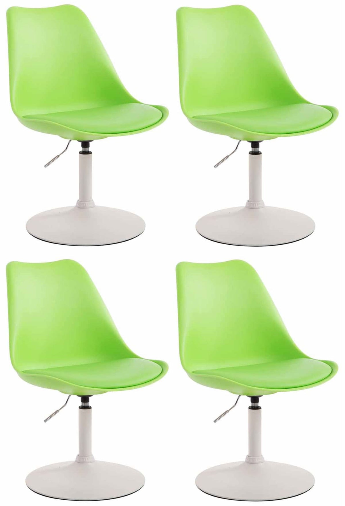 4er Set Esszimmerst�hle Maverick W Kunststoff - gr�n