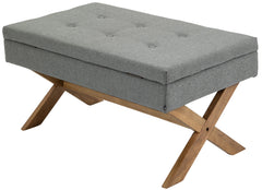 Sitzbank Namaro Stoff antik-hell - grau