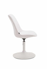 4er Set Esszimmerst�hle Maverick W Kunstleder - wei�