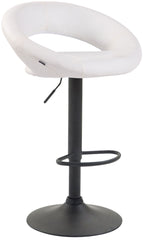 2er Set Barhocker Olinda Kunstleder schwarz - wei�