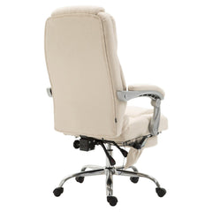 Bürostuhl Pacific Stoff mit Massagefunktion - creme