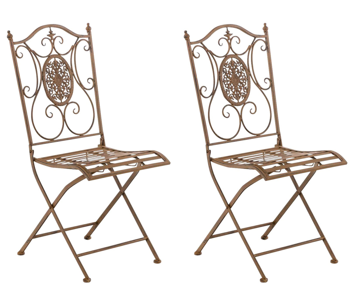 2er Set St�hle Sibell - antik braun