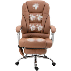 Bürostuhl Pacific mit Massagefunktion - hellbraun