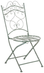 2er Set St�hle Indra - antik-gr�n