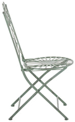 2er Set St�hle Indra - antik-gr�n