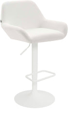 Barhocker Detmold Kunstleder - wei�