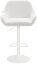 Barhocker Detmold Kunstleder - wei�