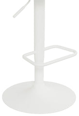 Barhocker Detmold Kunstleder - wei�