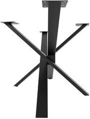 Tischbeine Jimmy 120x70x72 - schwarz