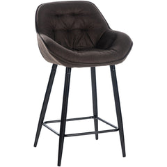 Barhocker Gibson Stoff - braun