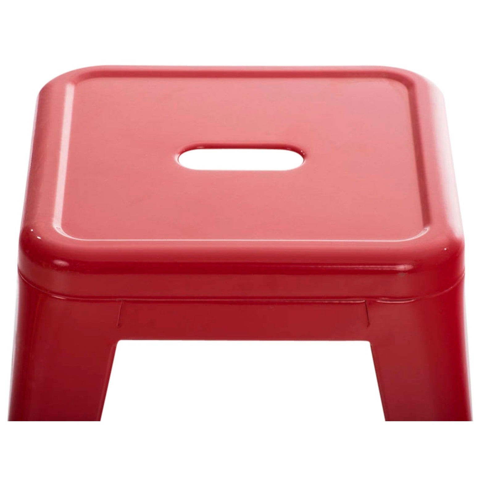4er Set Hocker Armin - rot - InfinityMarket
