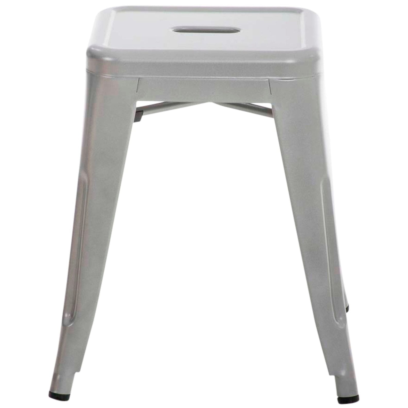 4er Set Hocker Armin - silber - InfinityMarket