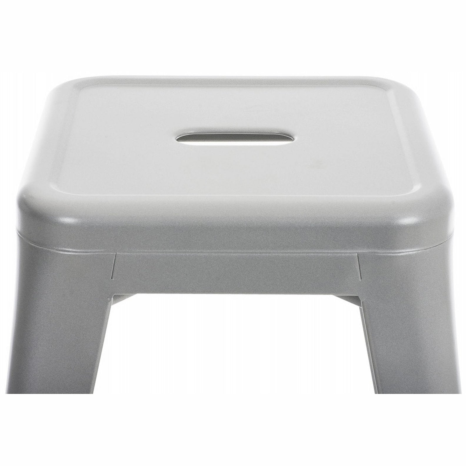 4er Set Hocker Armin - silber - InfinityMarket