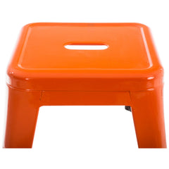 4er Set Hocker Armin - orange - InfinityMarket