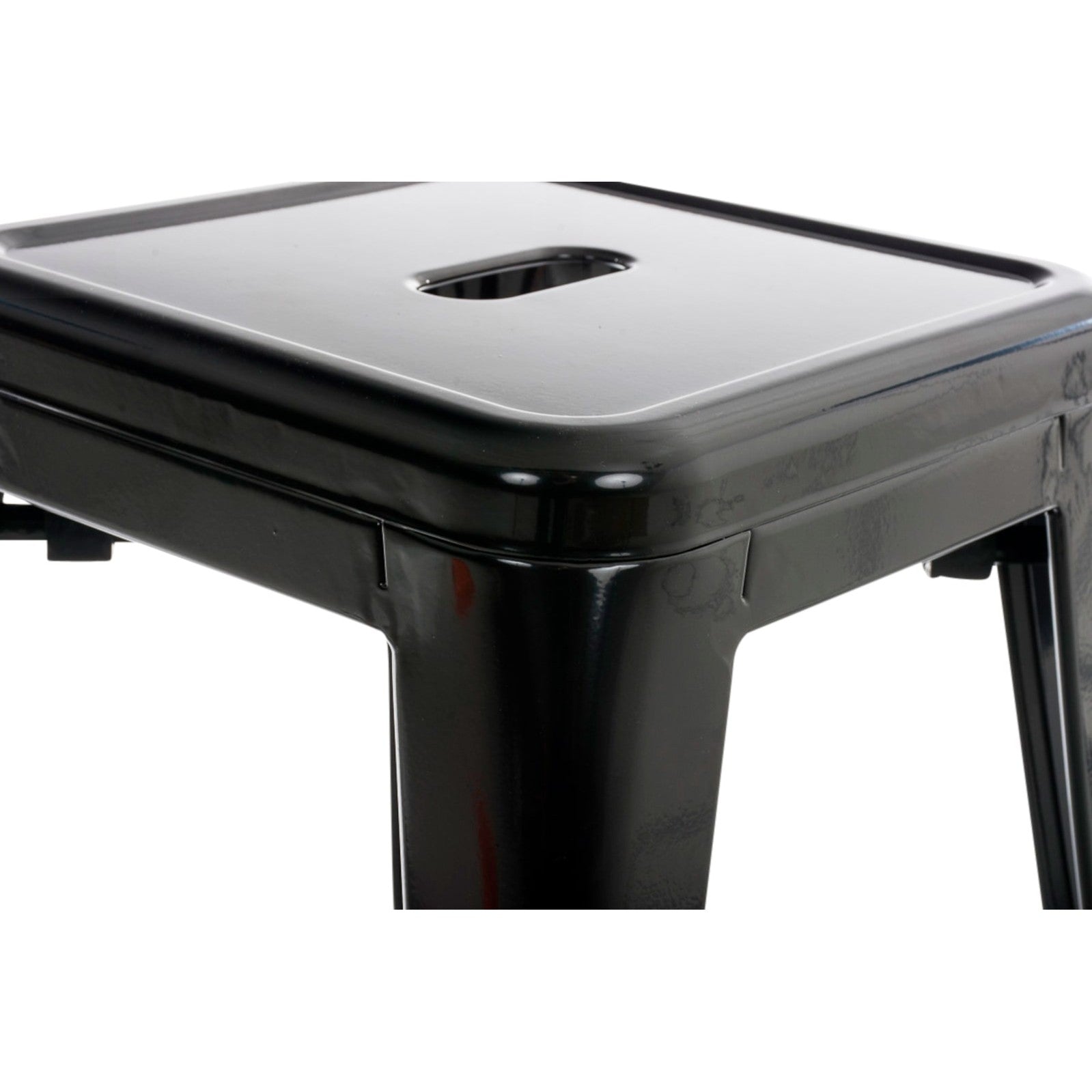 4er Set Hocker Armin - schwarz - InfinityMarket
