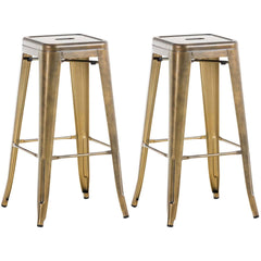 2er Set Barhocker Joshua V2 - gold