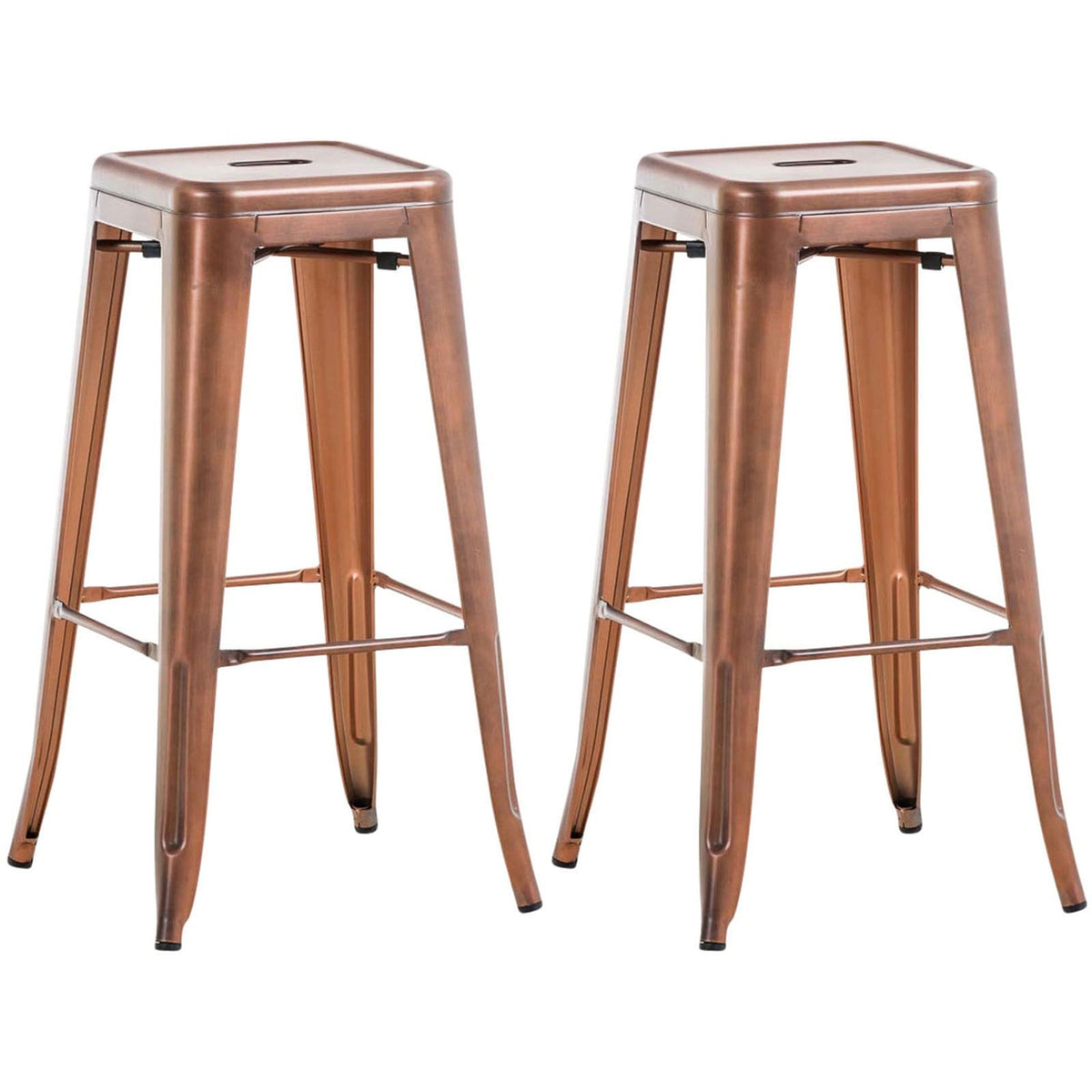 2er Set Barhocker Joshua V2 - kupfer