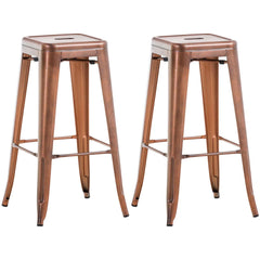 2er Set Barhocker Joshua V2 - kupfer