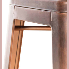 2er Set Barhocker Joshua V2 - kupfer