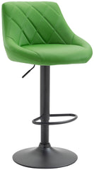 Barhocker Lazio Kunstleder schwarz - gr�n