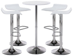 4er Bartisch Set Esberg - wei� by Dropshipping-Europe – M�bel
