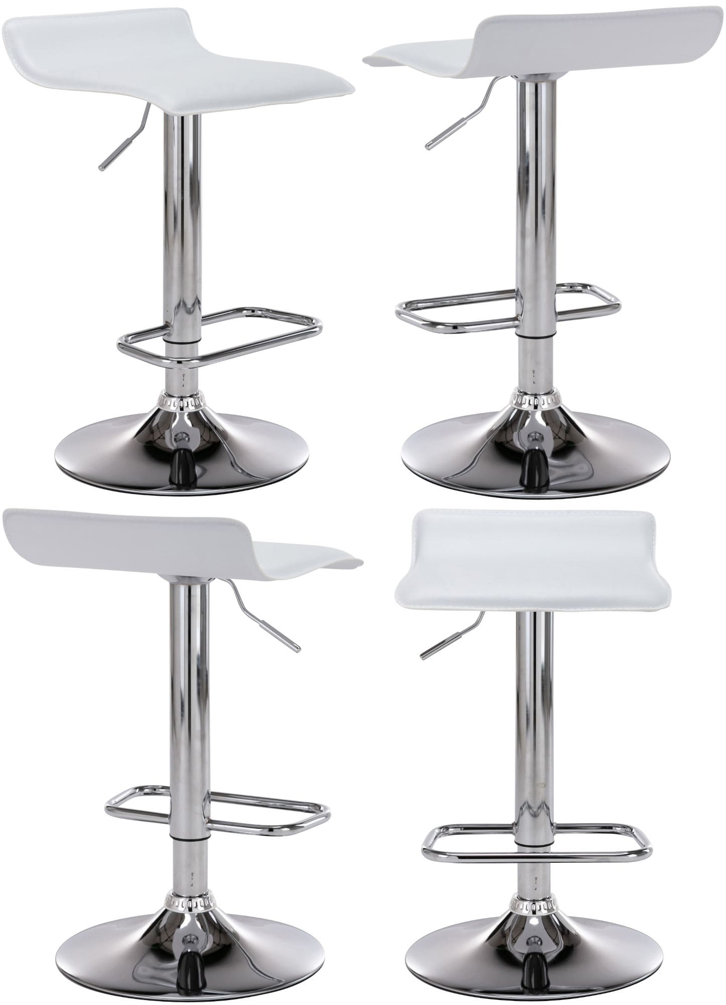 4er Bartisch Set Esberg - wei� by Dropshipping-Europe – M�bel